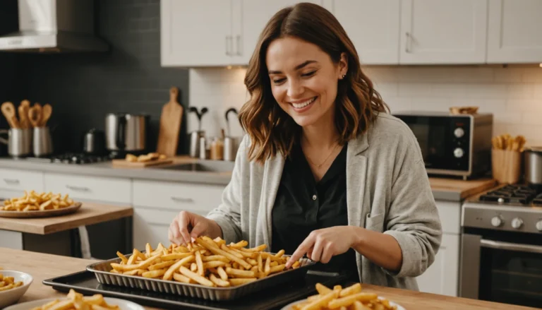 comment cuire des frites dans une friteuse sans huile